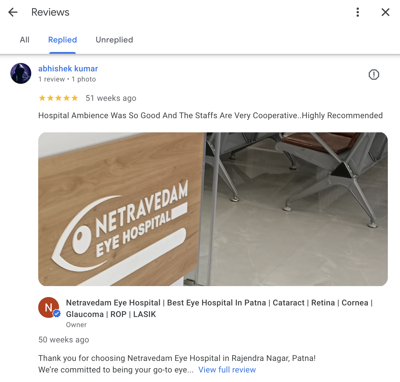 Patient Review 4